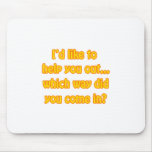 Help You Out Mouse Pads