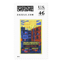 Help Your Neighborhood 1936 WPA Postage Stamps