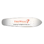 Helping Firefighters Make the Call, FireWhat Skate Custom Skate Board