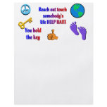 Helping HAITI_ flyers