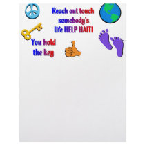 Helping HAITI_ Personalized Letterhead