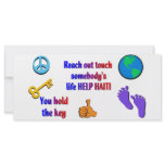 Helping HAITI_ Custom Rack Card