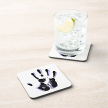 Helping Hand Cork Coasters