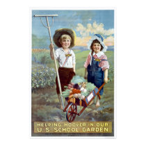 Helping Hoover in our U.S. School Garden posters
