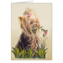 "Helping Momma Garden" Greeting Card
