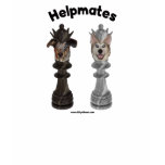 Helpmates Chess Dogs T Shirts