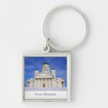 Helsinki Cathedral Tuomiokirkko Luggage Laptop Tag Keychain