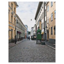Helsinki city street flyer design