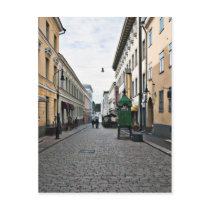Helsinki city street post cards