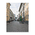 Helsinki city street postcards