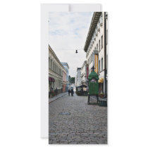 Helsinki city street rack card