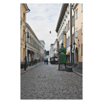 Helsinki city street customized stationery