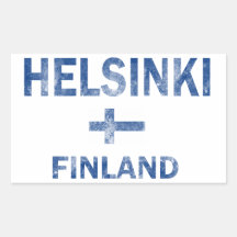 Helsinki Finland Designs Sticker