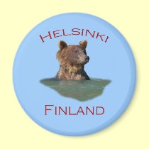 Helsinki, Finland magnets