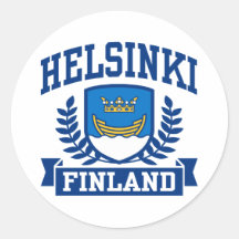 Helsinki Finland Stickers