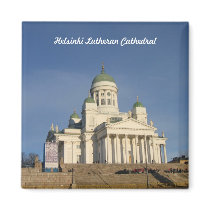 Helsinki Lutheran Cathedral Fridge Magnet
