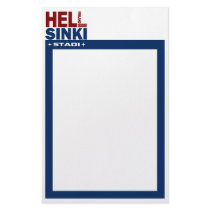 Helsinki stationary, customizable personalized stationery