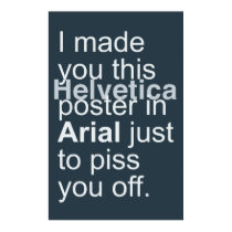 Helvetica Arial posters by TerryBain Helvetica Arial posters
