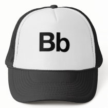 Helvetica Bb Trucker Hat