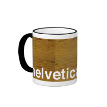helvetica bold mugs