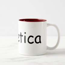 Helvetica Comic Sans Coffee Mugs