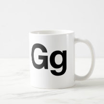 Helvetica Gg Mugs