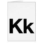 Helvetica Kk cards