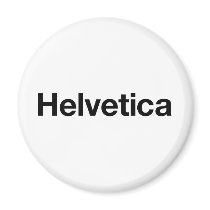 Helvetica magnets