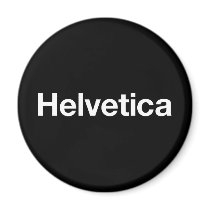 Helvetica magnets