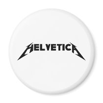 Helvetica magnets