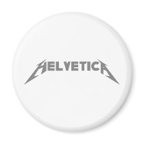 Helvetica magnets