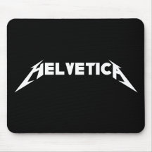 Helvetica Mouse Pads