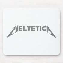 Helvetica Mouse Mat
