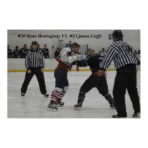 Hemi, #20 Ryan Hemingway VS. #23 James Cioffi posters by Jesse20James Hemi, #20 Ryan Hemingway VS. #23 James Cioffi posters