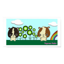 Hemi & Annabelle framed print fromHagorama Studios