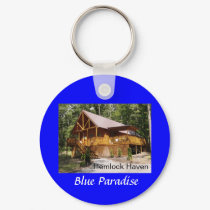Hemlock Haven Blue Paradise keychains