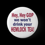 Hemlock Tea buttons