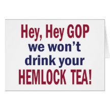 Hemlock Tea Greeting Card