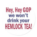 Hemlock Tea stickers