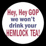 Hemlock Tea stickers