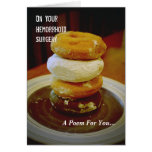 Hemorrhoid Surgery Get Well Poem cards