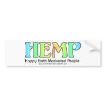HEMP #5 bumper stickers