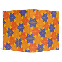 Hemp leaf (purple and orange) binders