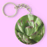 Hen and chicks (Sempervivum) Keychains