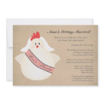 Hen Bachelorette Night Party Illustrated Invite
