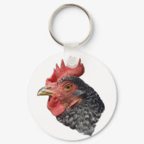 Hen Cutout - Keychain