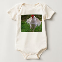 Hen dancing - Baby t-shirts by GardenDelightsArts Hen dancing - Baby t-shirts