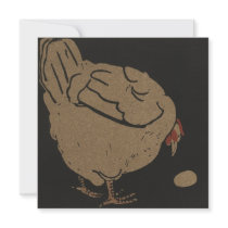Hen invitations