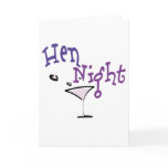 Hen Night Greeting Card