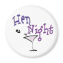 Hen Night Fridge Magnet